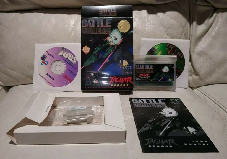 BattleSphere Atari Jaguar homebrew game contents