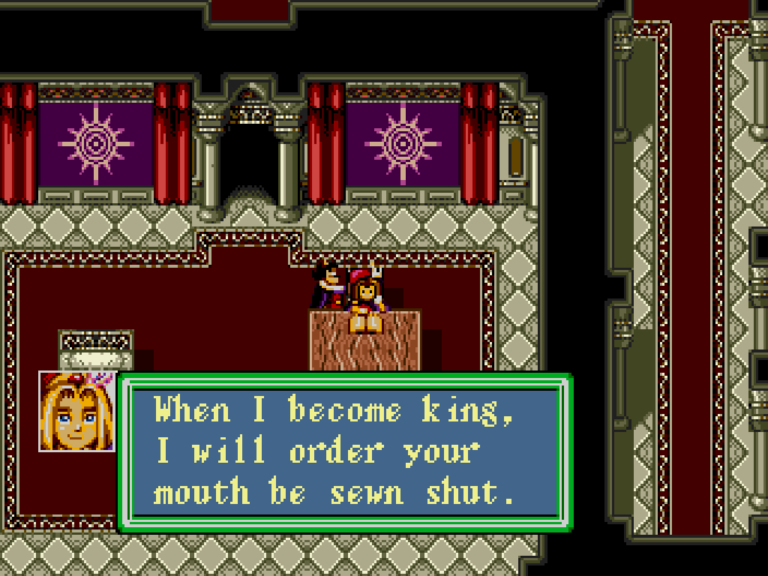 Beggar Prince Sega Mega Drive gameplay screenshot