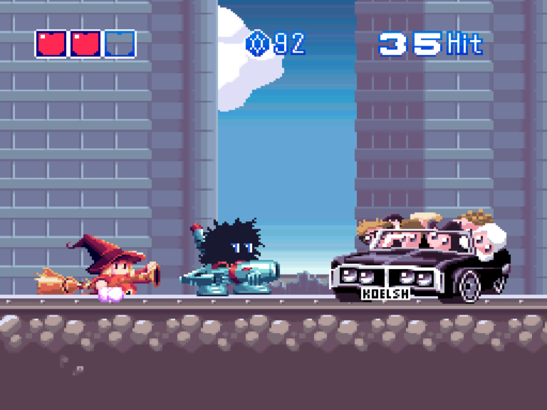 Dottie Flowers Super Nintendo gameplay screenshot