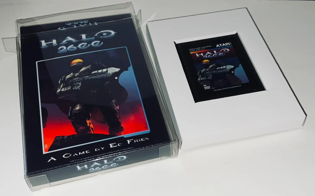 Halo 2600 Atari 2600 homebrew game cartridge