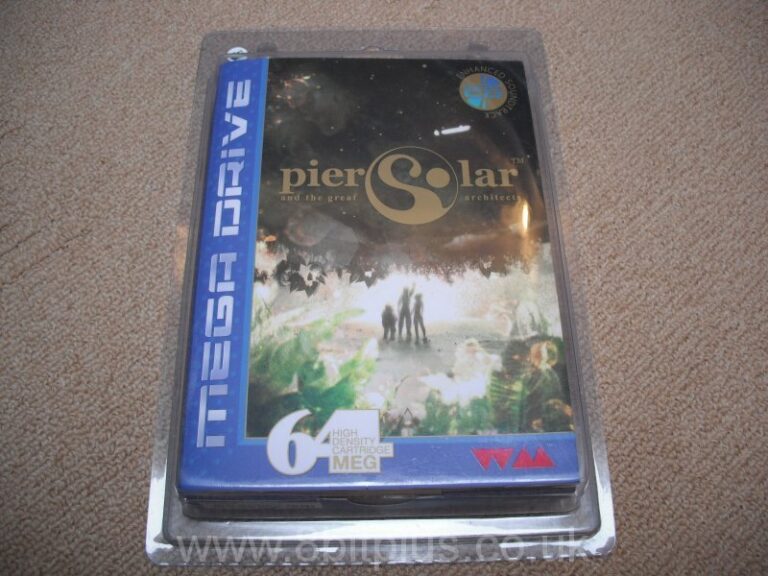 Pier Solar Sega Mega Drive homebrew game box