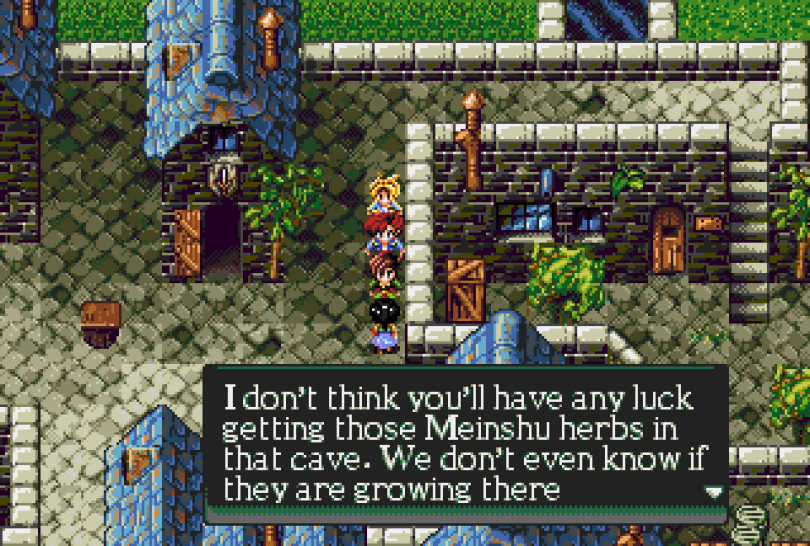 Pier Solar Sega Mega Drive gameplay screenshot